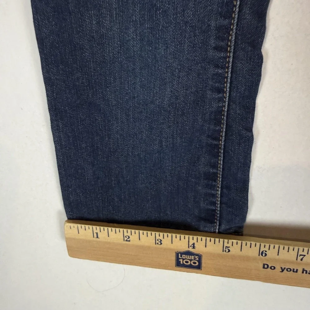 The Children's Place Jeans Kids 5 Slim Blue Dark Wash Bootcut Casual School